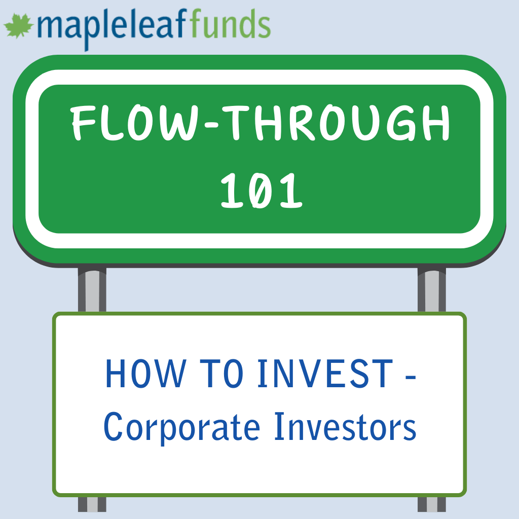 Maple Leaf Funds-HOW TO INVEST-Corporate Investors